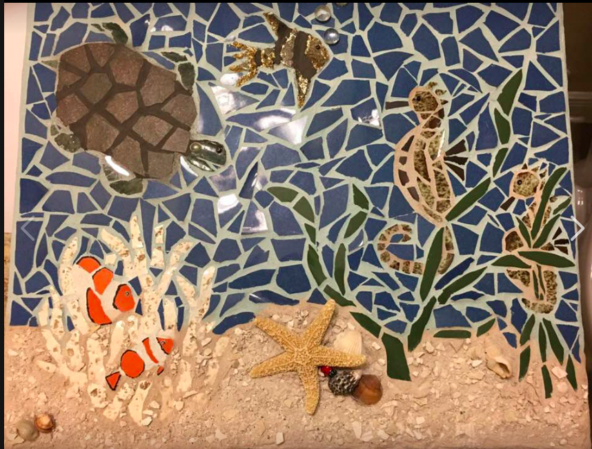 Under The Sea Mosaic Art — Rizzo Custom Creations